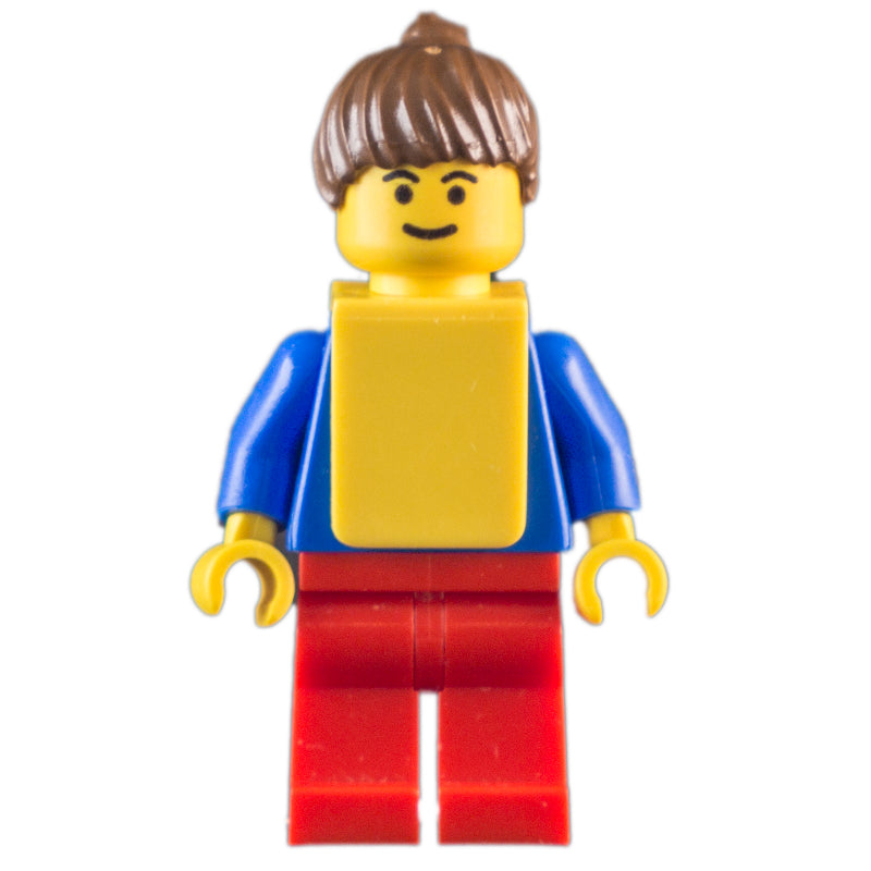 fig-007179 – Soccer Player Blue Torso, Red Legs, Yellow Vest, Female 3