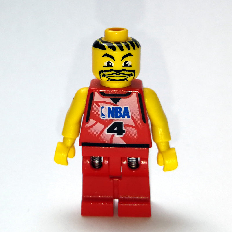 fig-007202 – Basketball Player, Red  Torso, Red Legs #4