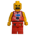 fig-007203 – Basketball Player, Red  Torso, Red Legs #6