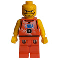 fig-007204 – Basketball Player, Red  Torso, Red Legs #8