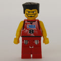 fig-007206 – Basketball Player, Red  Torso, Red Legs #8, Black Hair