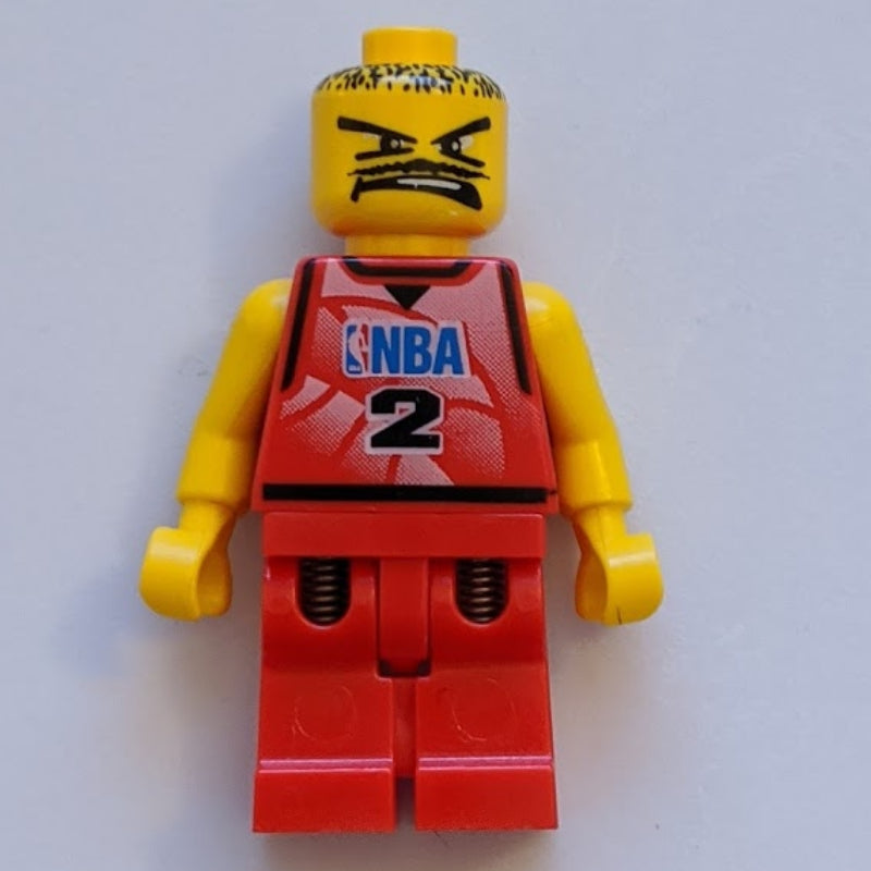 fig-007209 – Basketball Player, Red  Torso, Red Legs #2