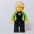 fig-007282 – Man, Black and Lime Wetsuit, Tan Hair