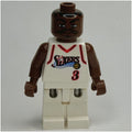 fig-007315 – Allen Iverson, Philadelphia 76ers #3, White