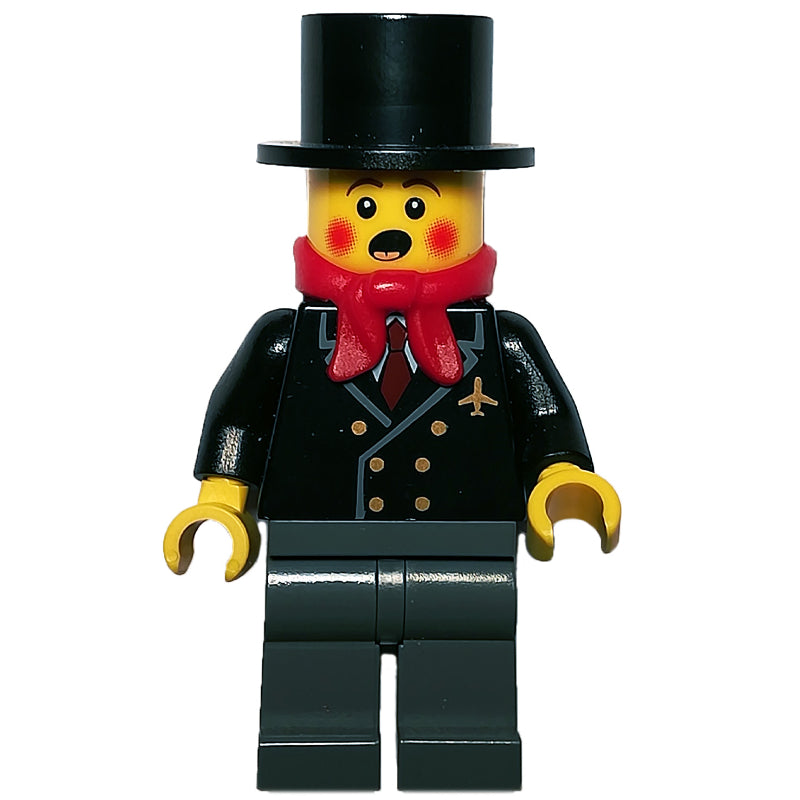 fig-007327 – Caroler, Man, Jacket with Plane
