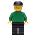 fig-007353 – Green Torso, Black Legs, Black Cap