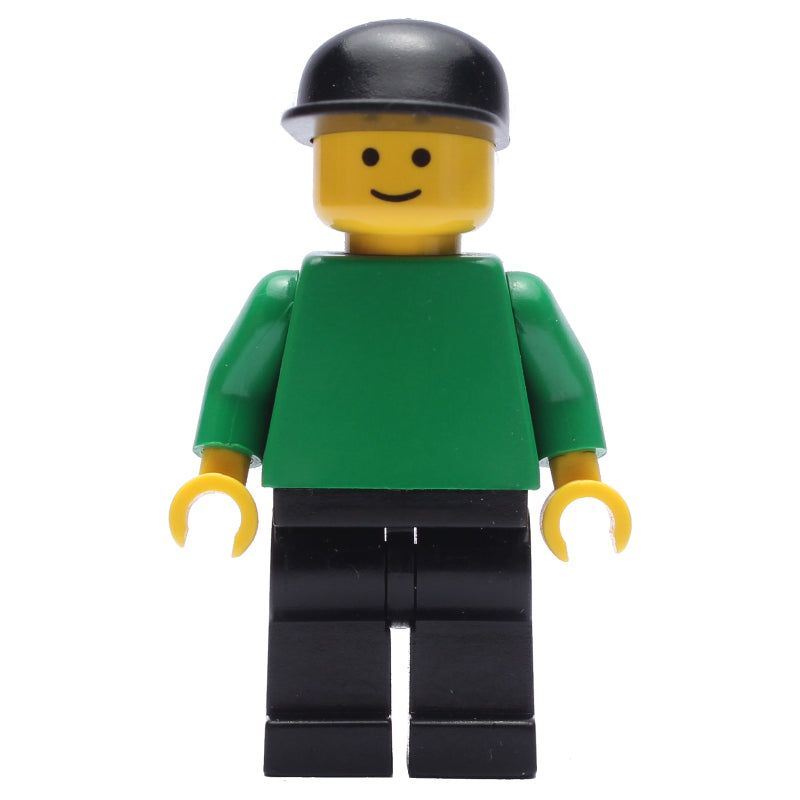 fig-007353 – Green Torso, Black Legs, Black Cap