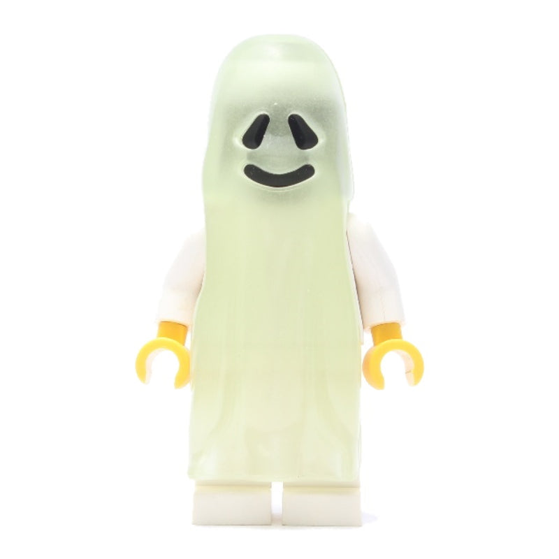 fig-007355 – Ghost - Glow in the Dark, White Legs, Yellow Hands