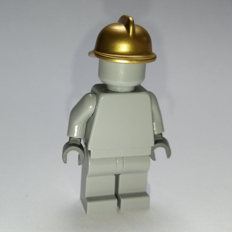 fig-007358 – Statue, Light Bluish Gray, Fire Helmet