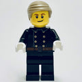fig-007362 – Fireman, Jacket with 8 Buttons and Belt, Dark Tan Hair