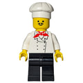 fig-007424 – Chef, Red Neckerchief, Black Legs, Moustache