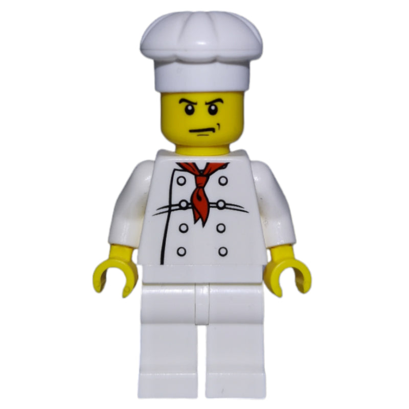 fig-007430 – Chef, Red Neckerchief, White Legs, Annoyed