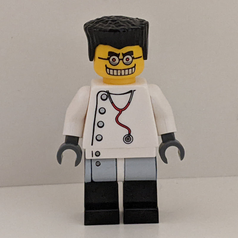 fig-007463 – Mad Scientist, Dark Bluish Gray Hands