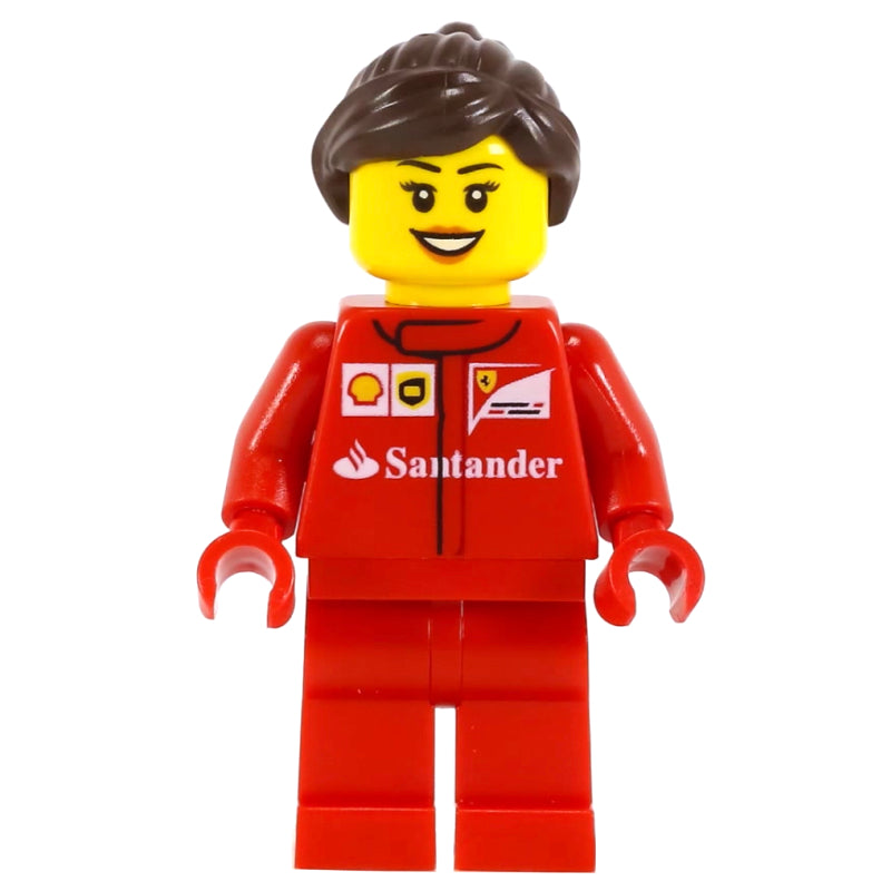 fig-007514 – Crew Member Ferrari, Dark Brown Hair