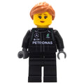 fig-007543 – Pit Crew, Black Torso, Black Legs, Medium Nougat Hair