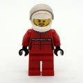 fig-007556 – Race Driver, Red Torso, Red Legs, White Helmet, Porsche