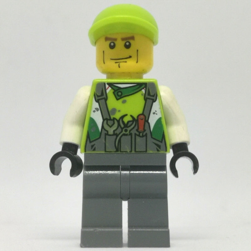 fig-007604 – Crew Member Lime Torso, Dark Bluish Grey Legs 2