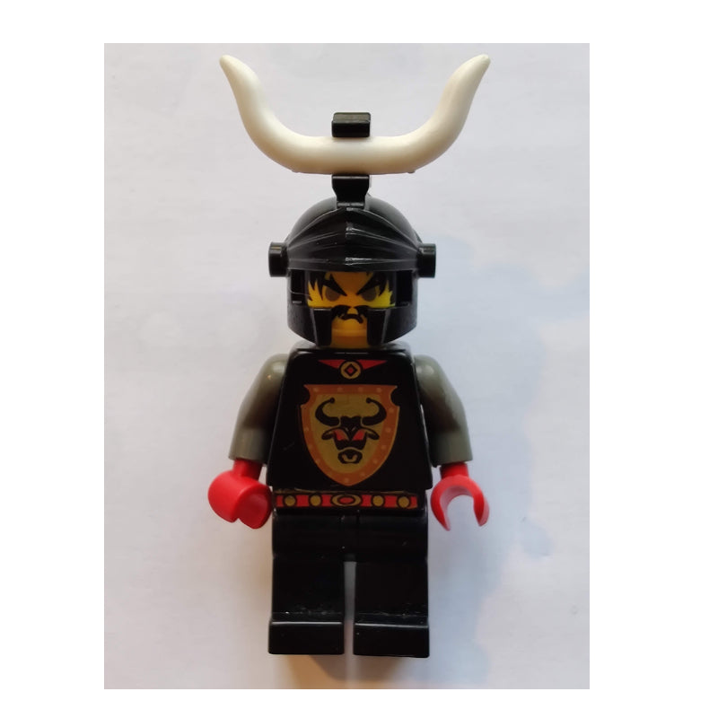 fig-007634 – Knight (Knights Kingdom I) - Cedric the Bull, Black Helmet, Horn