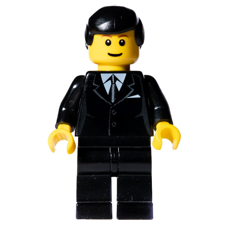 fig-007635 – Black Tuxedo, Black Hair