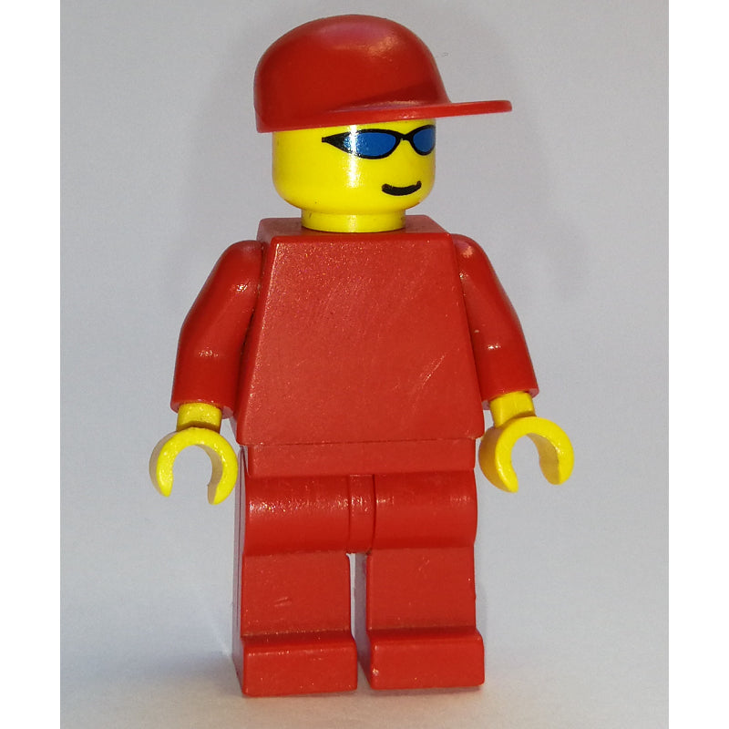 fig-007644 – Red Torso, Red Legs, Red Cap, Blue Sunglasses