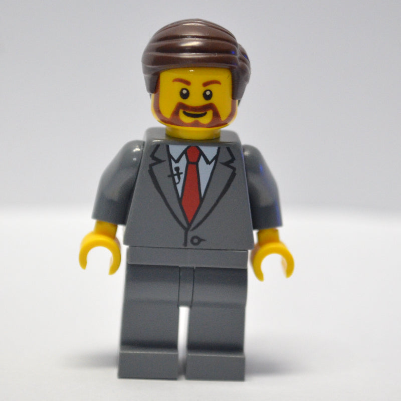 fig-007653 – Dark Bluish Grey Torso, Suit, Dark Bluish Grey Legs