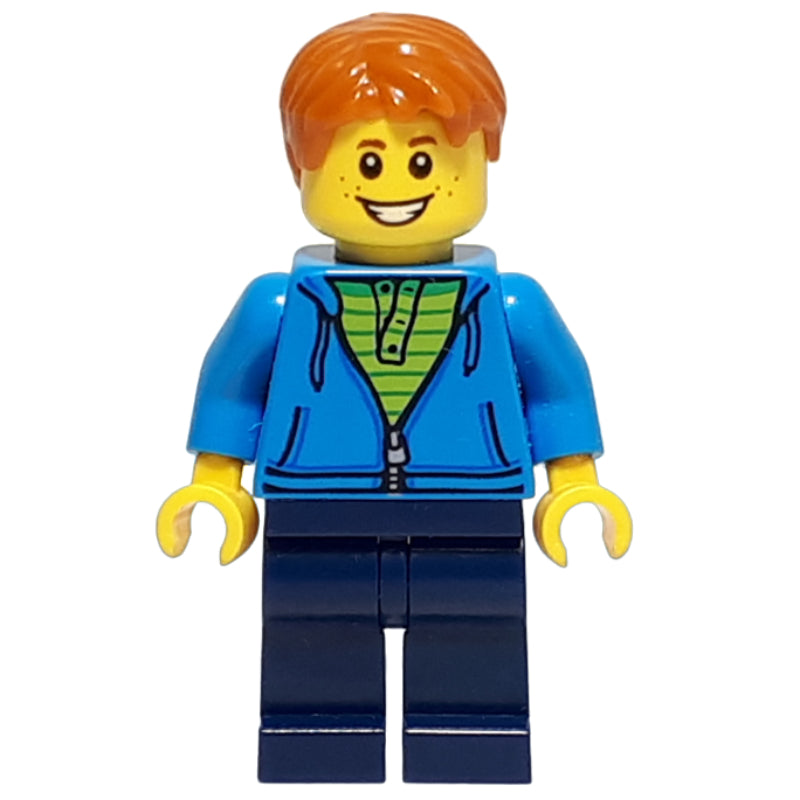 fig-007654 – Dark Azure Torso, Dark Blue Legs, Dark Orange Hair