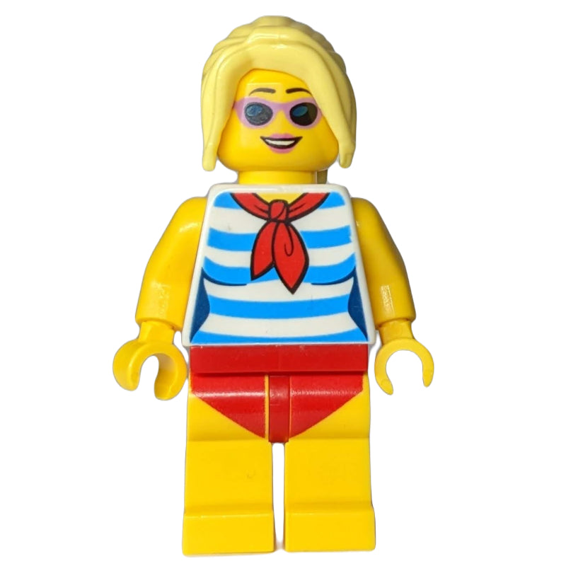 fig-007662 – White Torso, Yellow Legs, Bright Light Yellow Hair