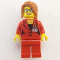 fig-007669 – Red Jacket Torso, Red Legs, Dark Orange Hair, Glasses