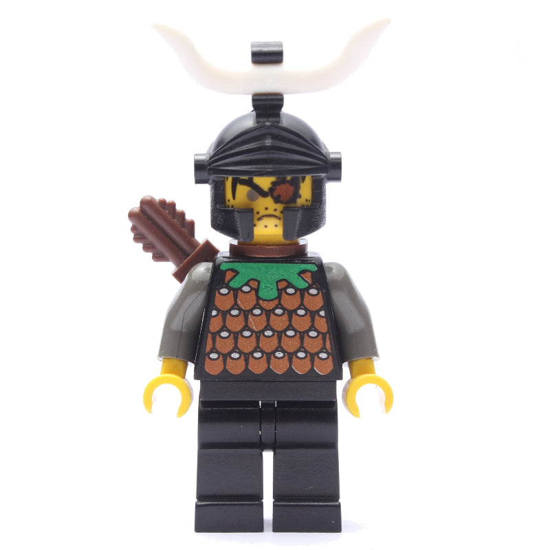 fig-007671 – Archer (Knights Kingdom I) - Gilbert the Bad, Black Helmet, Horn