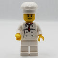 fig-007687 – Chef, Red Neckerchief, White Legs, Smile, Reddish Brown Eyebrows