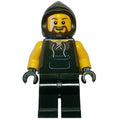 fig-007738 – Blacksmith, Dark Brown Hood, Brown Beard