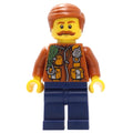 fig-007744 – Explorer, Jacket with Pouches, Radio, and Rope, Dark Orange Hair, Moustache