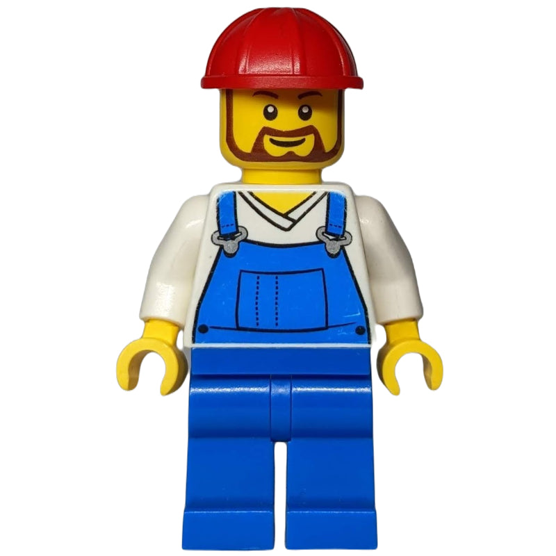 fig-007820 – White Torso, Blue Overall, Red Helmet