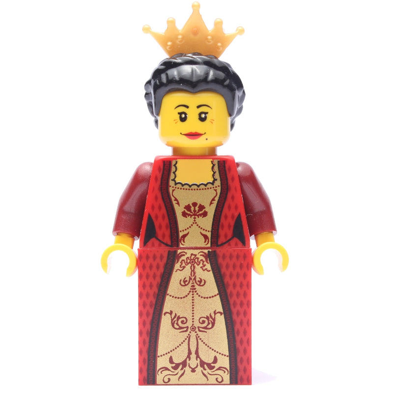 fig-007927 – Queen - Red Torso, Red Slope for Legs, Black Hair