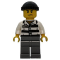 fig-008019 – Criminal, Prison Shirt with #86753, Light Bluish Gray Legs, Dark Bluish Gray Hat
