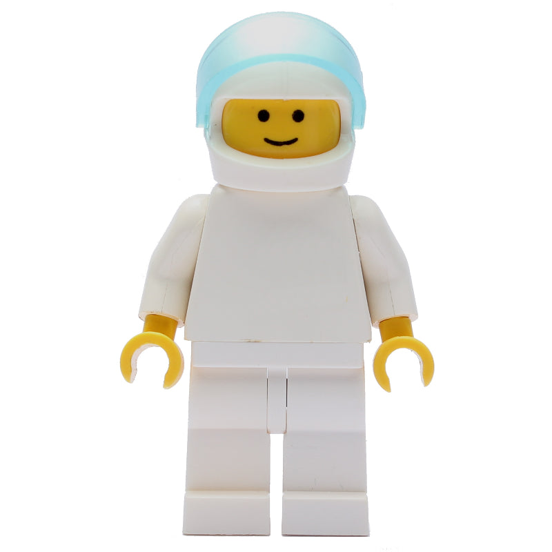 fig-008299 – Man, Plain White, Helmet and Visor