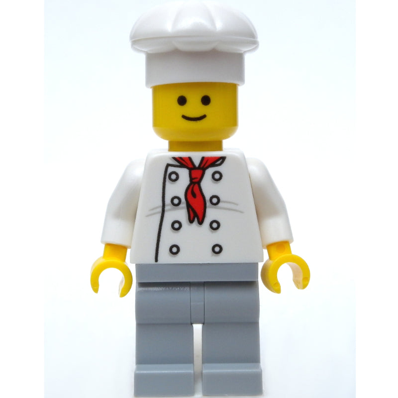 fig-008311 – Chef, Red Neckerchief, Light Bluish Gray Legs