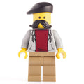 fig-008318 – Light Bluish Grey Torso, Dark Tan Legs, Mustache, Barrett