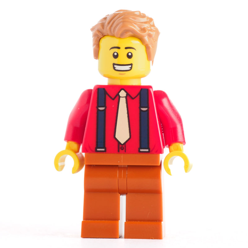 fig-008337 – Red Torso, Dark Orange Legs, Medium Nougat Hair
