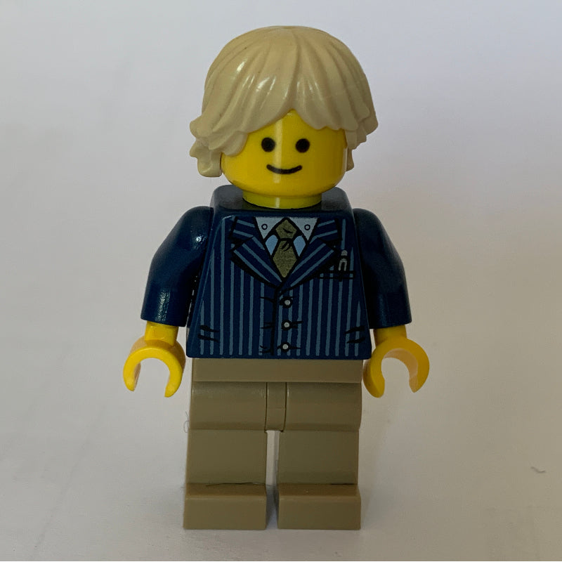 fig-008346 – Dark Blue Torso, Jacket, Dark Tan Legs, Tan Hair