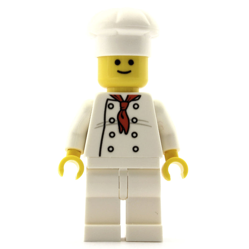 fig-008347 – Chef - White Torso, White Legs, White Hat