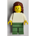 fig-008355 – White Torso, Sand Green Legs, Reddish Brown Hair