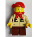 fig-008356 – Kid, Tan Torso, Reddish Brown Legs, Red Cap, Bandana