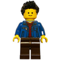fig-008359 – Blue Torso, Dark Brown Legs, Black Hair