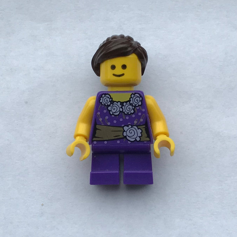 fig-008369 – Kid, Dark Purple Torso, Dark Purple Legs, Dark Brown Hair