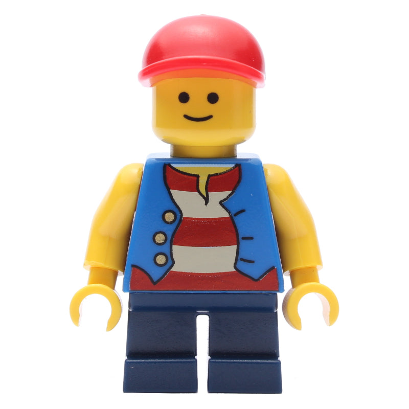 fig-008380 – Kid, Blue Torso, Dark Blue Legs, Red Cap