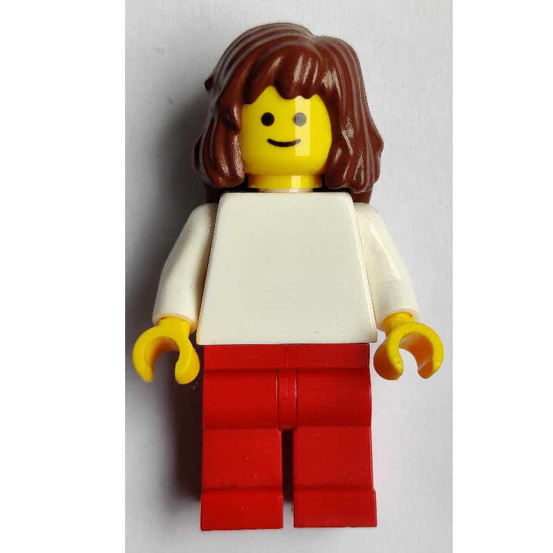 fig-008383 – White Torso, Red Legs, Reddish Brown Hair
