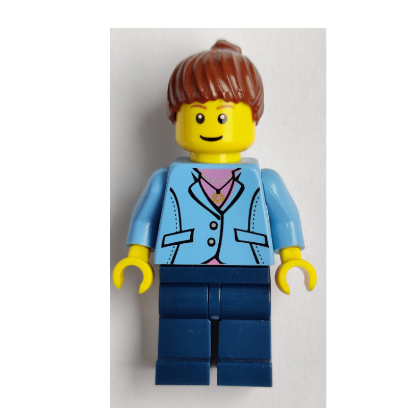 fig-008389 – Medium Blue Torso, Dark Blue Legs, Reddish Brown Hair