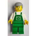 fig-008390 – White Torso, Green Overall, Light BLuish Grey Hair