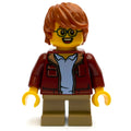 fig-008428 – Kid, Dark Red Torso, Dark Tan Leg, Dark Orange Hair